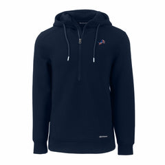 Cutter & Buck Americana Roam Eco Half-Zip Recycled Pullover Hoodie - Detroit Lions Hoodies