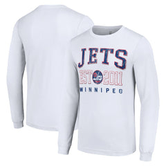 NHL Winnipeg Jets Starter Retro Graphic Long Sleeve Crew T-Shirt