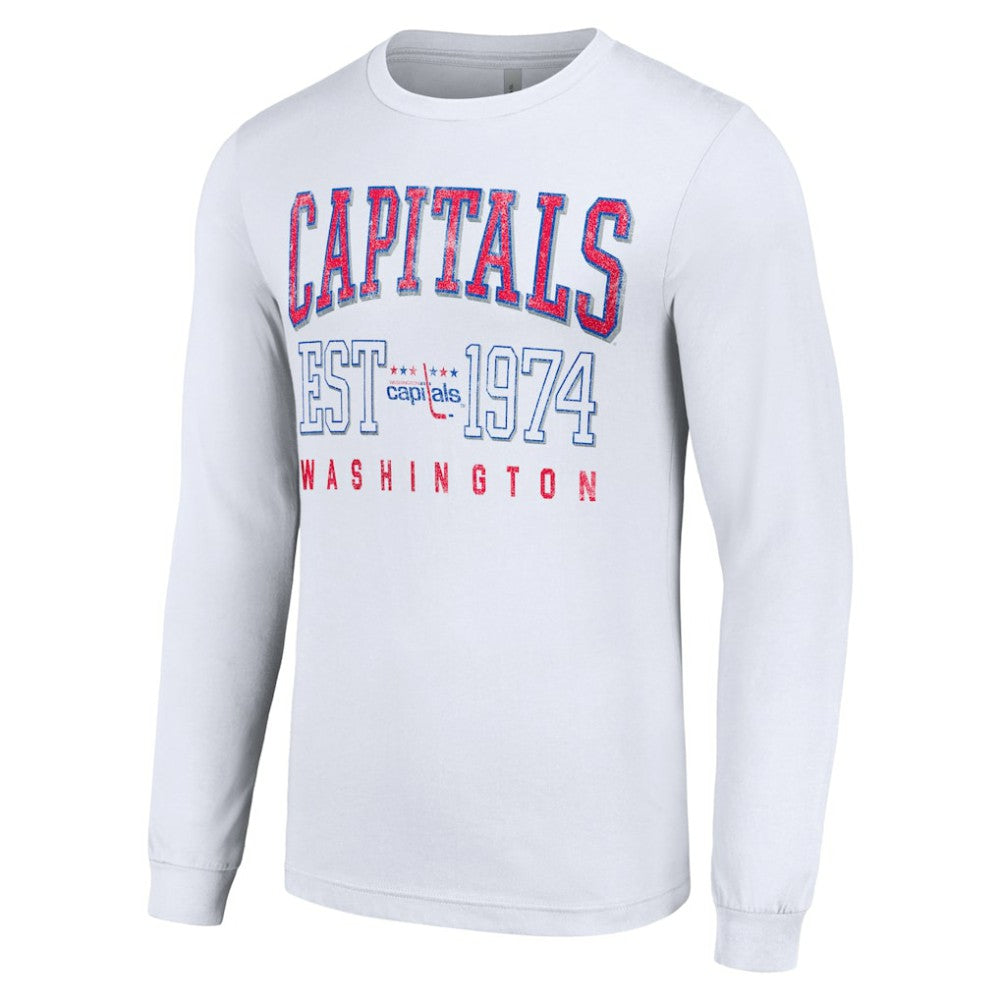NHL Washington Capitals Starter Retro Graphic Long Sleeve Crew T-Shirt