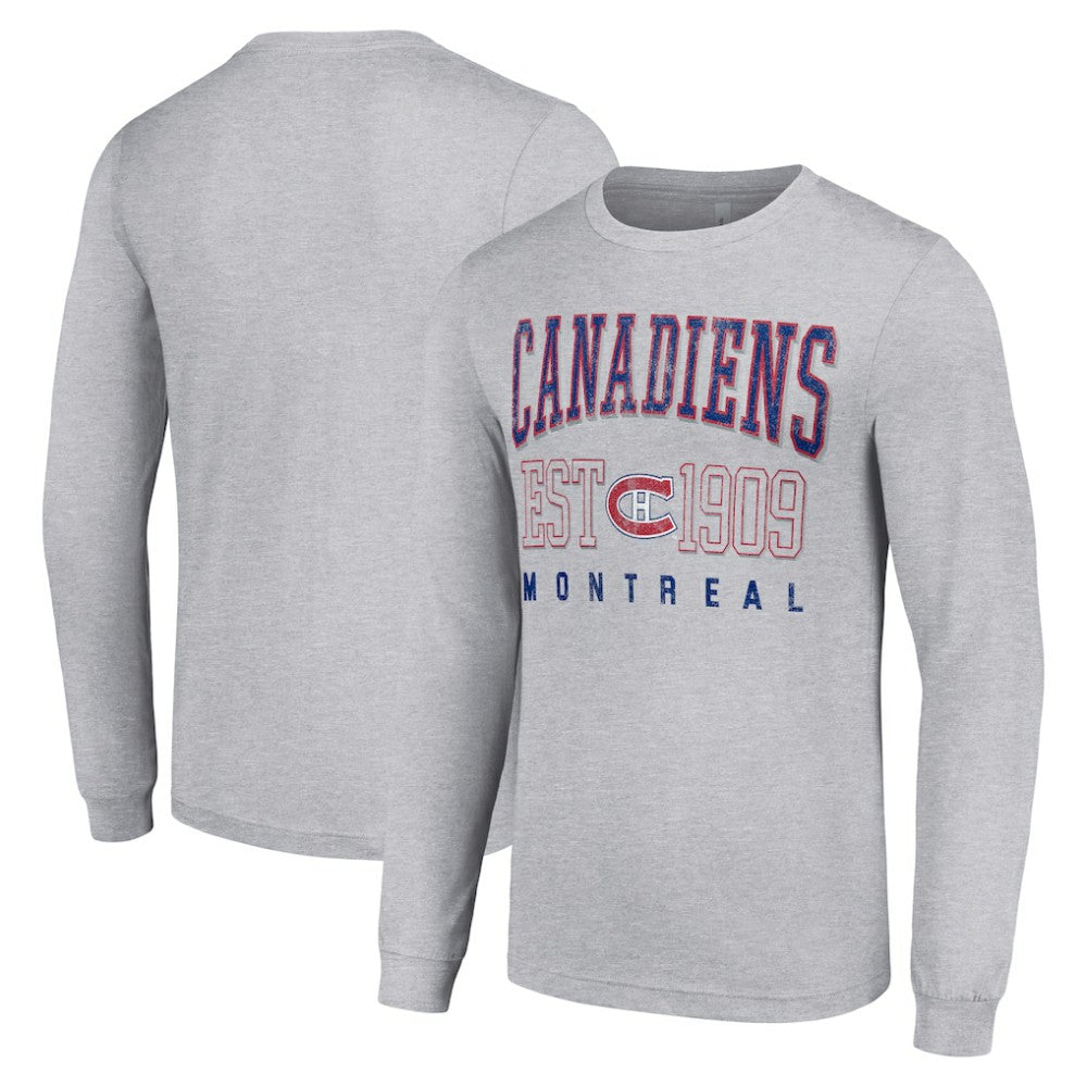NHL Montreal Canadiens Starter Retro Graphic Long Sleeve Crew T-Shirt