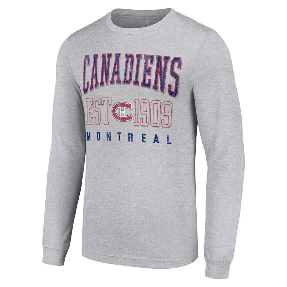 NHL Montreal Canadiens Starter Retro Graphic Long Sleeve Crew T-Shirt