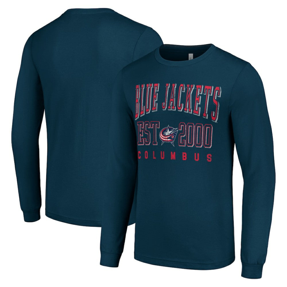 NHL Columbus Blue Jackets Starter Logo Graphic Long Sleeve T-Shirt