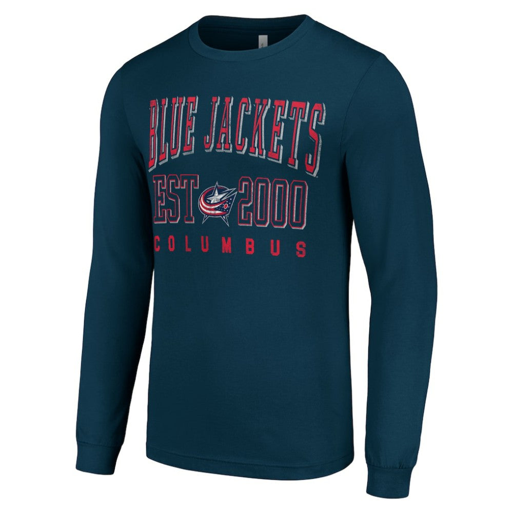 NHL Columbus Blue Jackets Starter Logo Graphic Long Sleeve T-Shirt