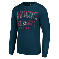 NHL Columbus Blue Jackets Starter Logo Graphic Long Sleeve T-Shirt