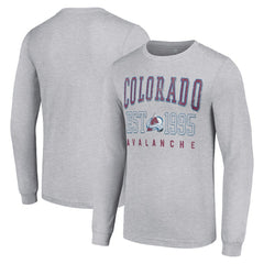 NHL Colorado Avalanche Starter Logo Graphic Long Sleeve T-Shirt