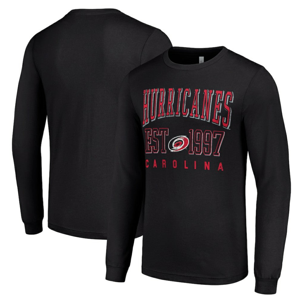 NHL Carolina Hurricanes Starter Logo Graphic Long Sleeve T-Shirt