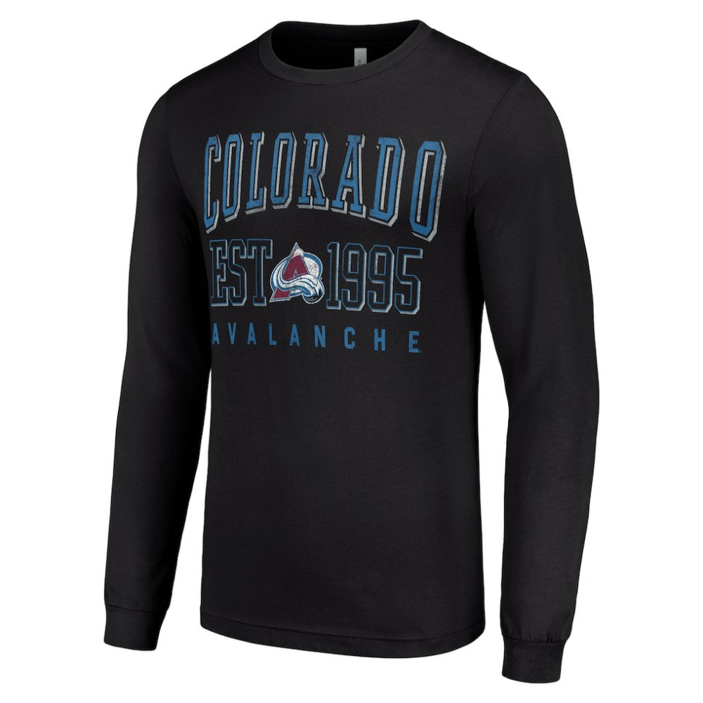 NHL Colorado Avalanche Starter Logo Graphic Long Sleeve T-Shirt