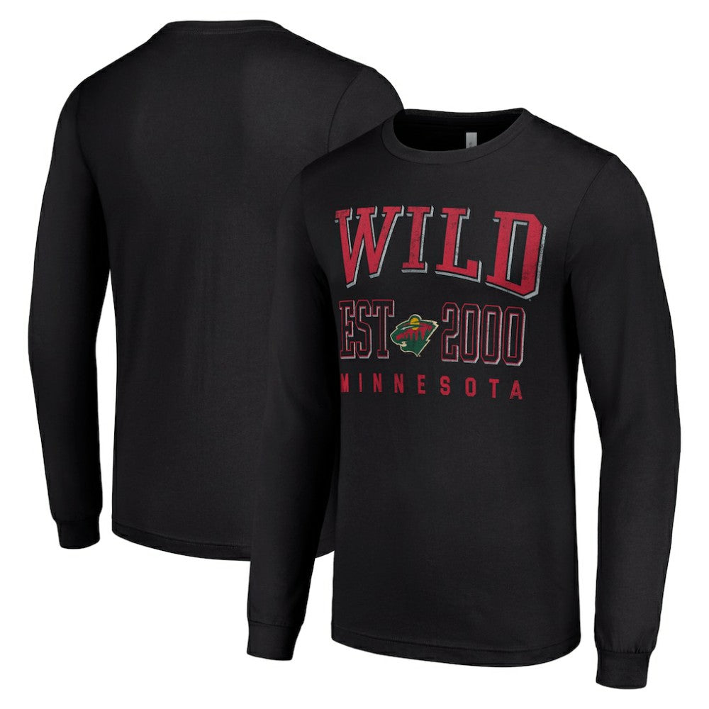 NHL Minnesota Wild Starter Logo Graphic Long Sleeve T-Shirt