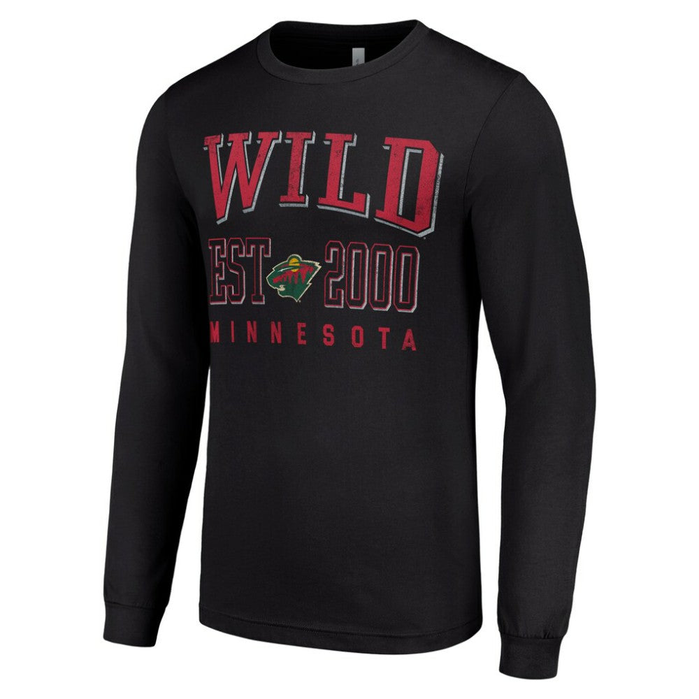 NHL Minnesota Wild Starter Logo Graphic Long Sleeve T-Shirt