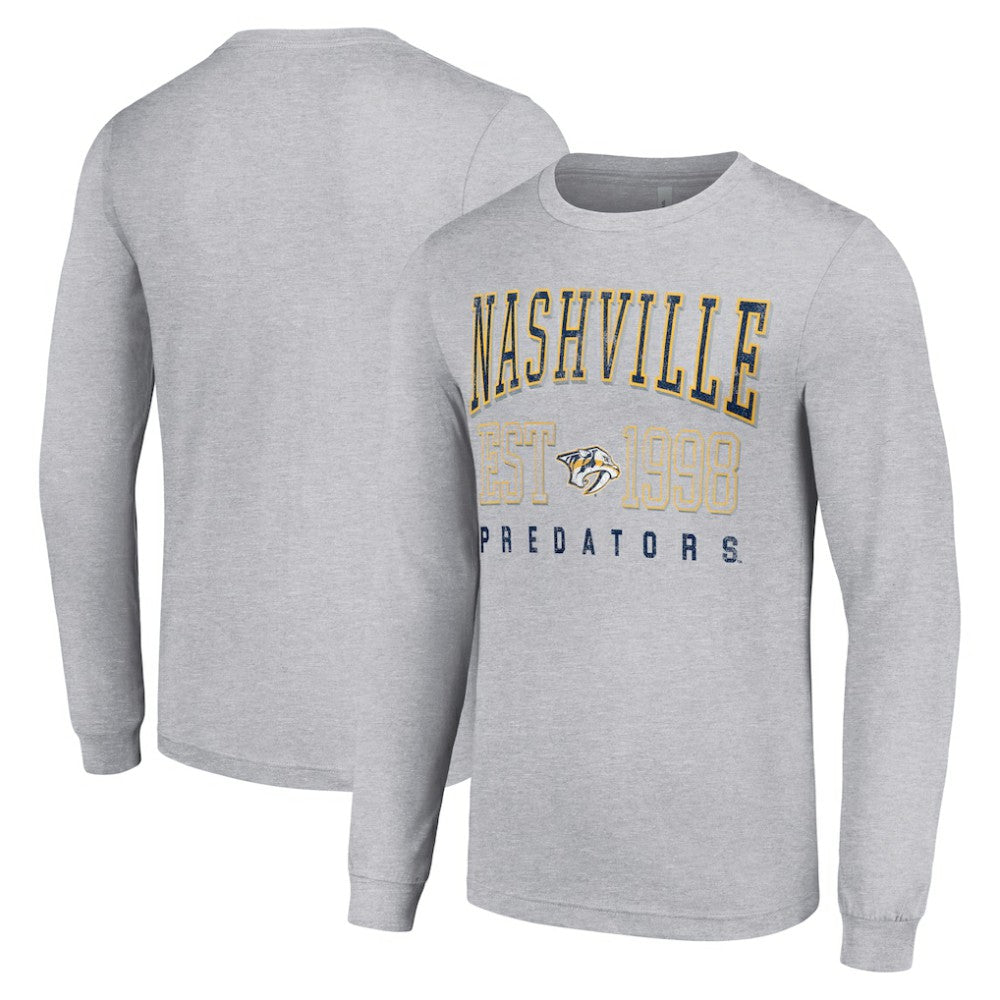 NHL Nashville Predators Starter Logo Graphic Long Sleeve T-Shirt