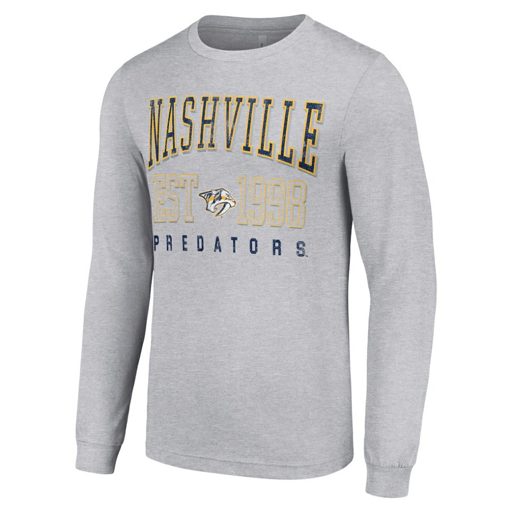 NHL Nashville Predators Starter Logo Graphic Long Sleeve T-Shirt
