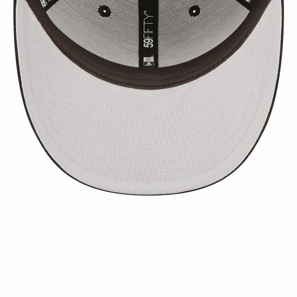 Black Miami Marlins New Era Low Profile 59FIFTY Fitted Hat