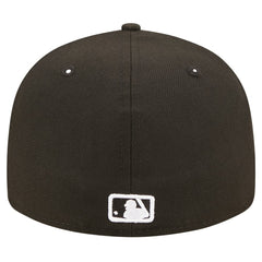 Black Milwaukee Brewers New Era Low Profile 59FIFTY Fitted Hat