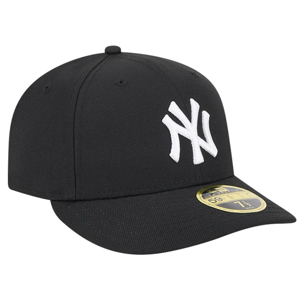 Black New York Yankees New Era Low Profile 59FIFTY Fitted Hat