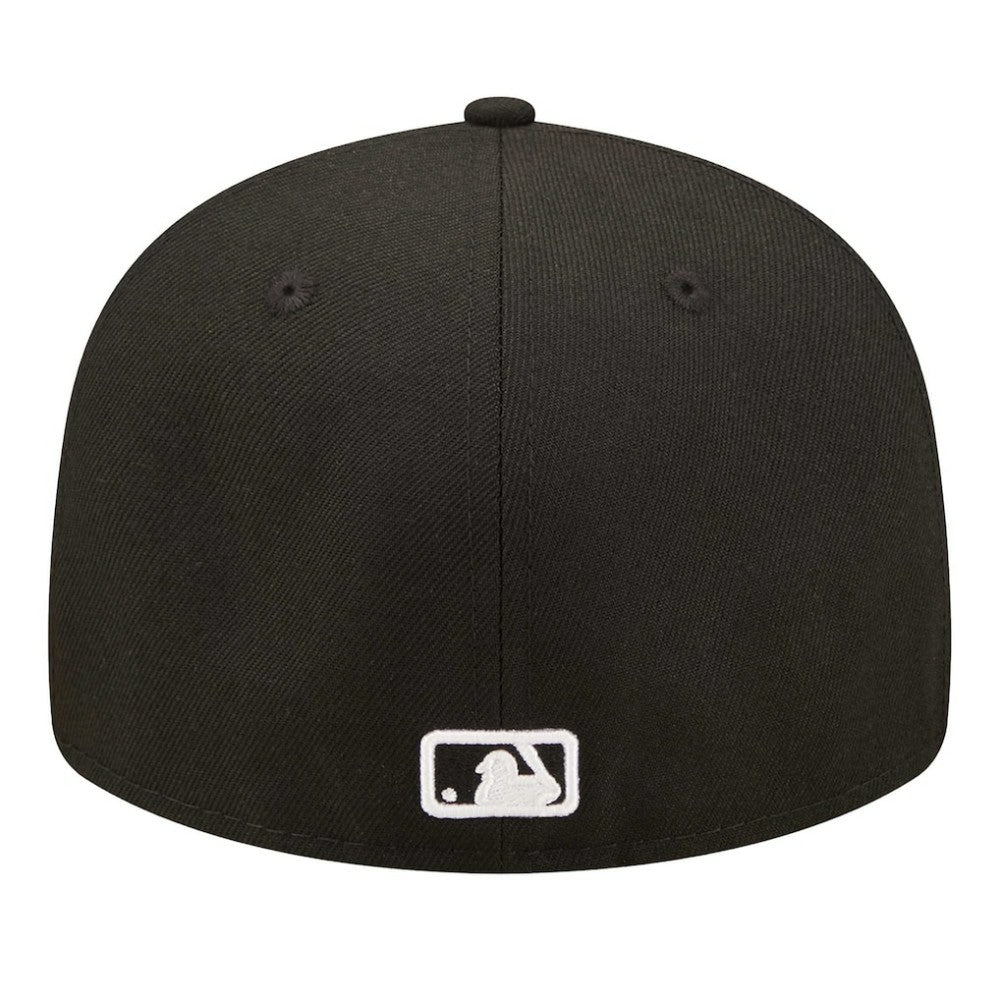 Black Chicago Cubs New Era Low Profile 59FIFTY Fitted Hat