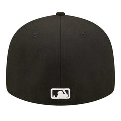 Black Chicago Cubs New Era Low Profile 59FIFTY Fitted Hat