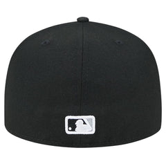 Black New York Yankees New Era Checkered Undervisor 59FIFTY Fitted Hat