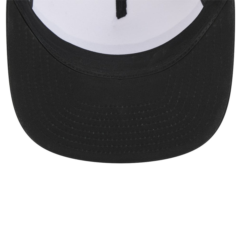 Black Chicago White Sox New Era Checkmate Trucker 9FIFTY Snapback Hat
