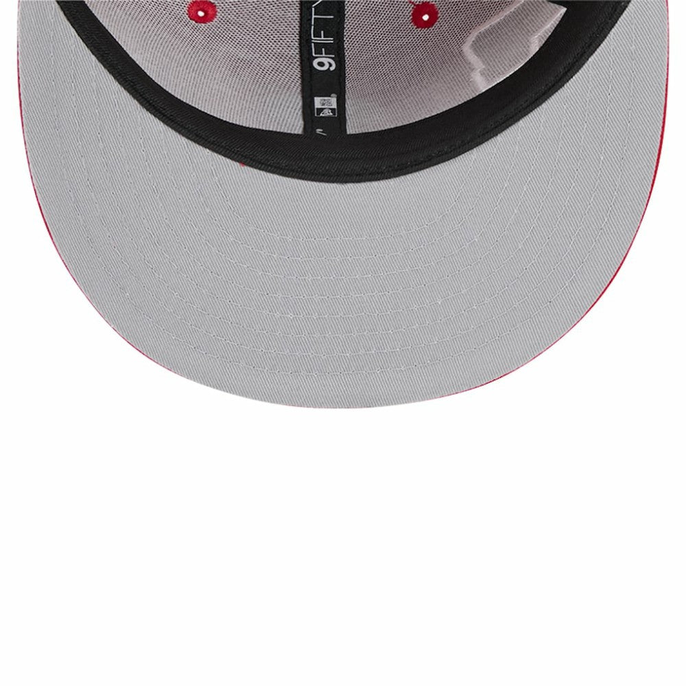 Red Philadelphia Phillies New Era Logo Strike 9FIFTY Snapback Hat