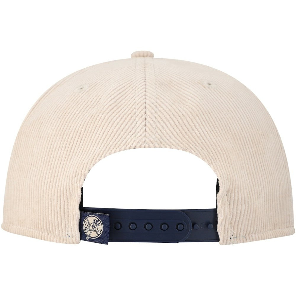 Khaki New York Yankees New Era Summer Essential Golfer Snapback Hat