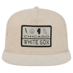 Khaki Chicago White Sox New Era Summer Essential Golfer Snapback Hat