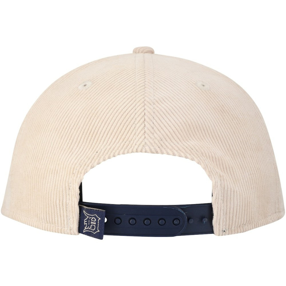 Khaki Detroit Tigers New Era Summer Essential Golfer Snapback Hat