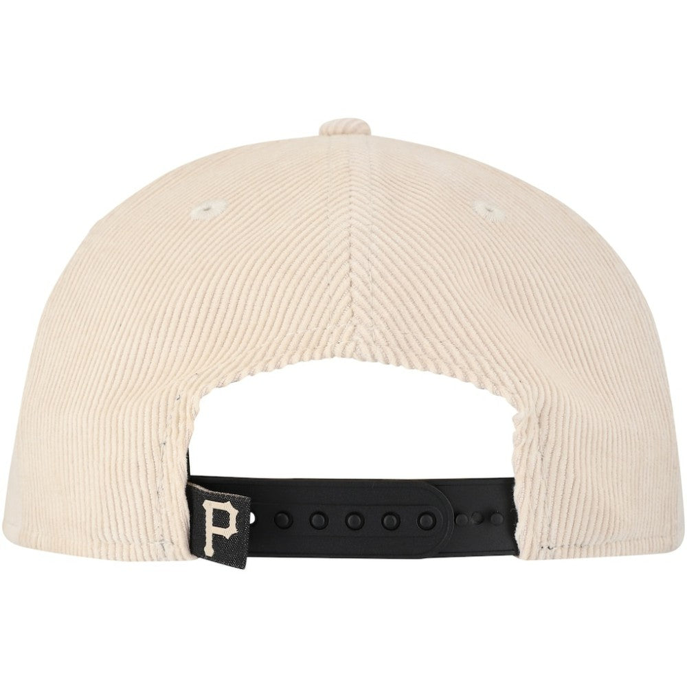 Khaki Pittsburgh Pirates New Era Summer Essential Golfer Snapback Hat