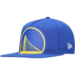 New Era Golden State Warriors Oversized Puff Print Logo Golfer Snapback Hat sale