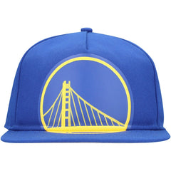 New Era Golden State Warriors Oversized Puff Print Logo Golfer Snapback Hat sale