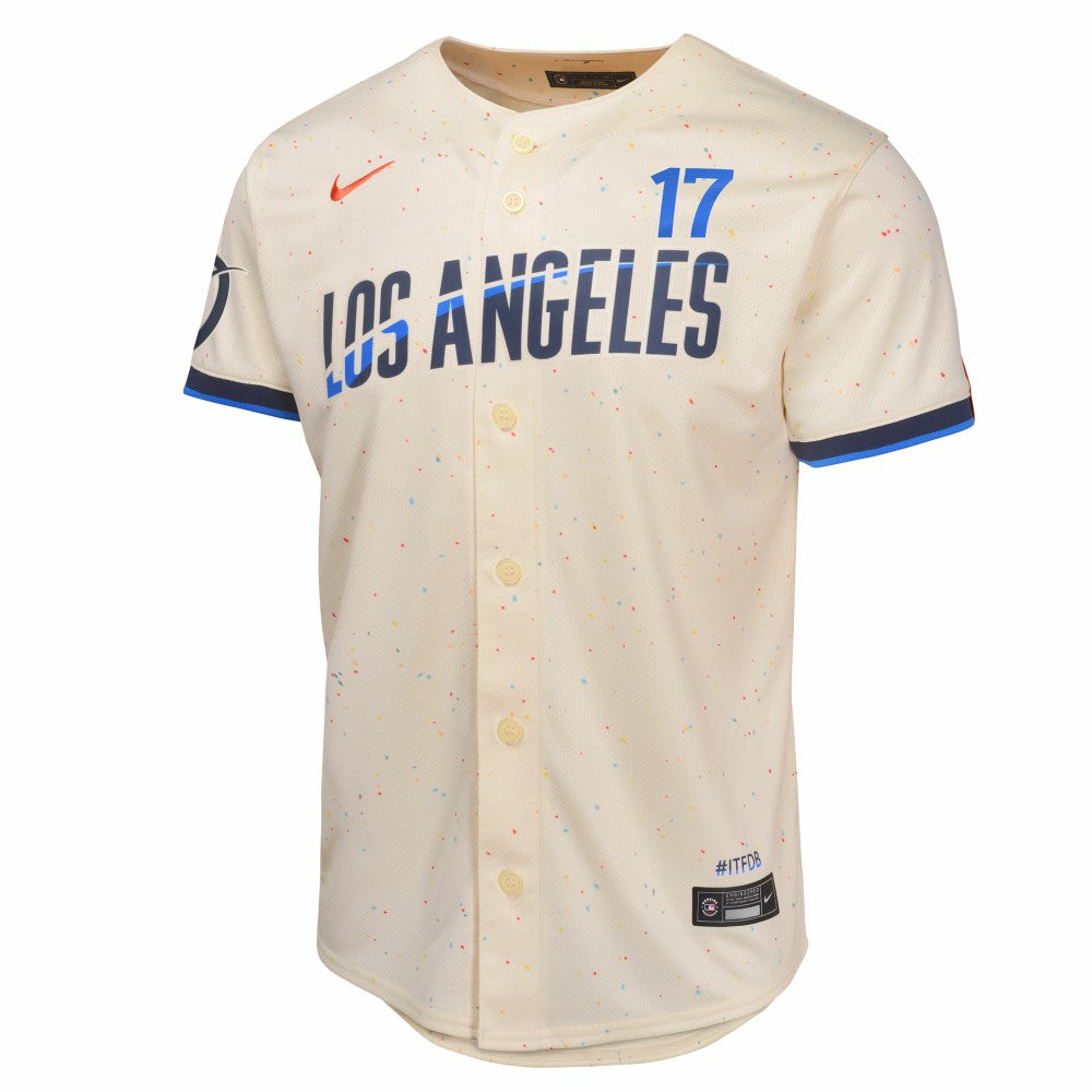 Cream Shohei Ohtani Los Angeles Dodgers Nike Youth 2024 City Connect Limited Player Jersey