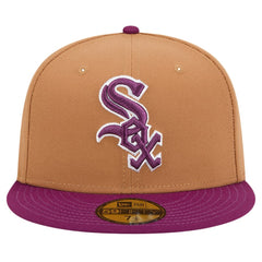 Brown/Purple Chicago White Sox New Era Two-Tone Color Pack 59FIFTY Fitted Hat