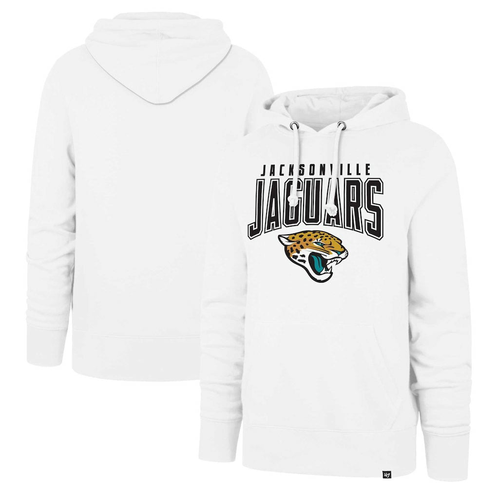 '47 Elements Arch Headline Pullover Hoodie - Jacksonville Jaguars Hoodies
