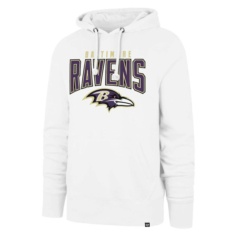 '47 Elements Arch Headline Pullover Hoodie - Baltimore Ravens Hoodies