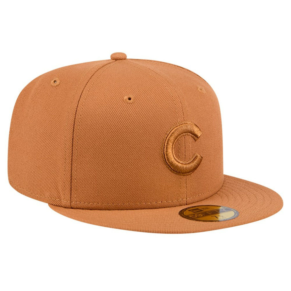 Brown Chicago Cubs New Era Color Pack 59FIFTY Fitted Hat