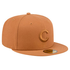 Brown Chicago Cubs New Era Color Pack 59FIFTY Fitted Hat