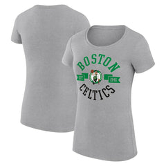 Boston Celtics G-III 4Her by Carl Banks Women's Super-Slim Fit Lightweight Large City Logo T-Shirt