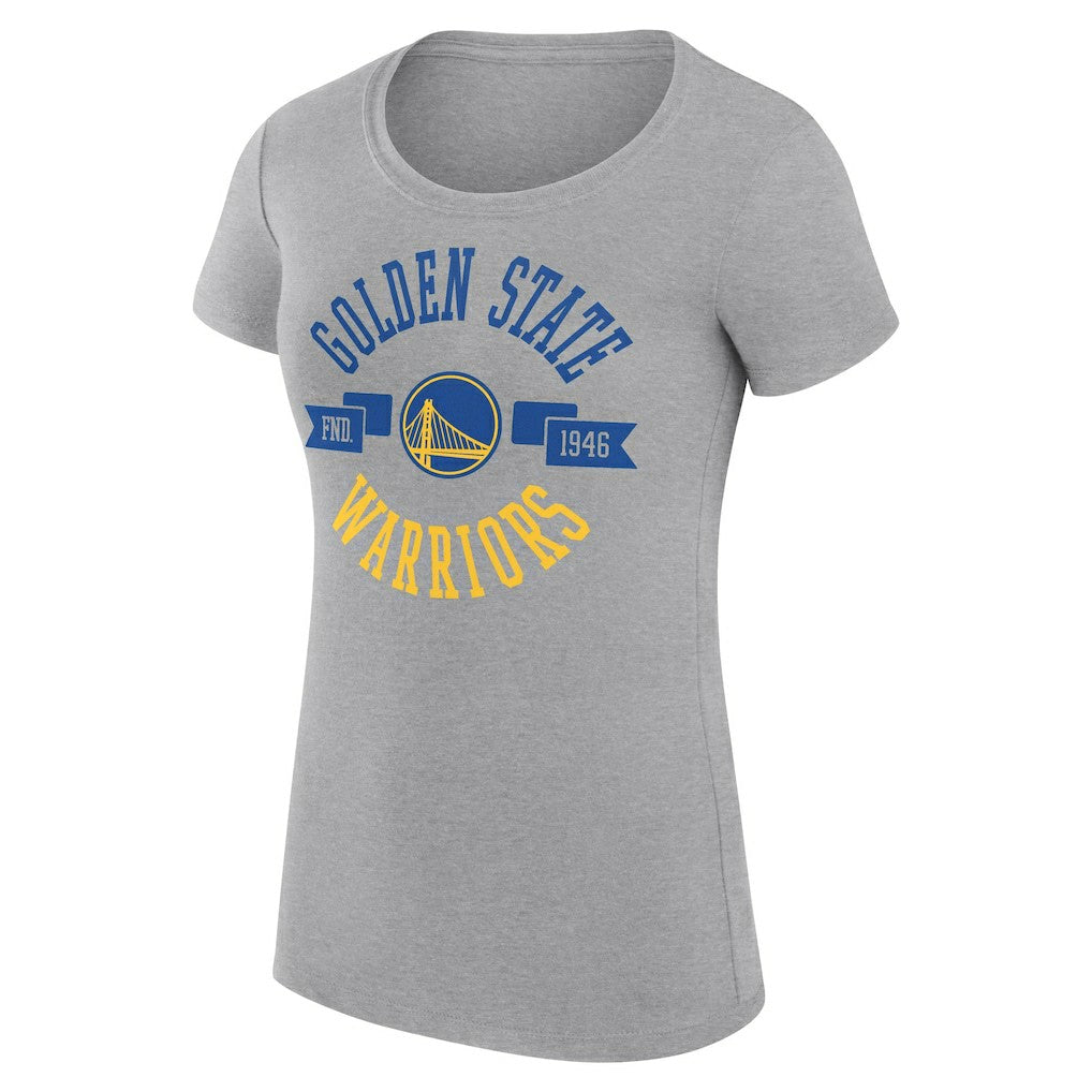 Golden State Warriors G-III 4Her by Carl Banks Women's Super-Slim Fit Lightweight Large City Logo T-Shirt sale