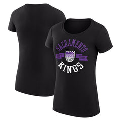 Sacramento Kings G-III 4Her by Carl Banks Women's Super-Slim Fit Lightweight Large City Logo T-Shirt