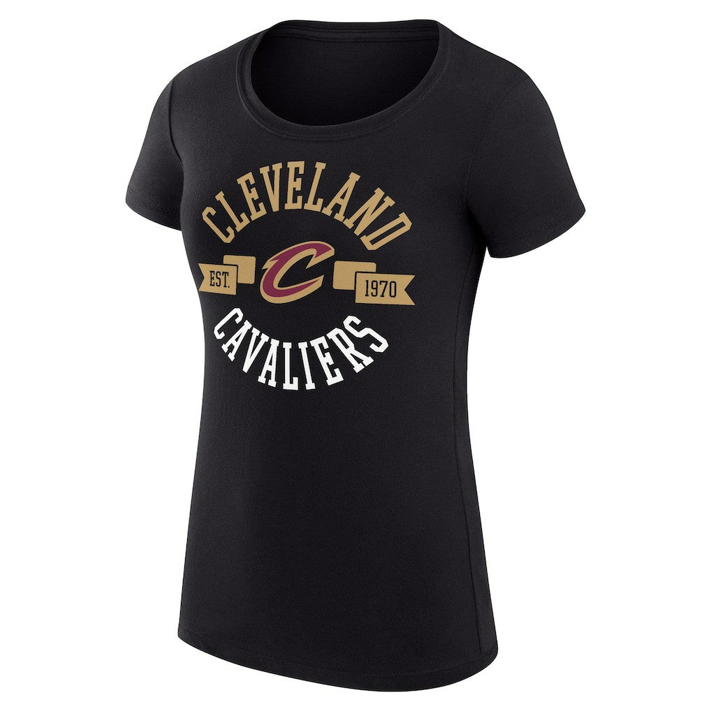 Cleveland Cavaliers G-III 4Her by Carl Banks Women's Super-Slim Fit Lightweight Large City Logo T-Shirt sale
