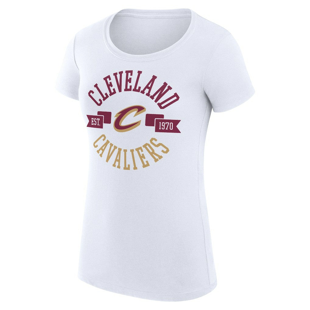 Cleveland Cavaliers G-III 4Her by Carl Banks Women's Super-Slim Fit Lightweight Large City Logo T-Shirt