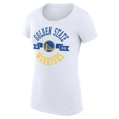 Golden State Warriors G-III 4Her by Carl Banks Women's Super-Slim Fit Lightweight Large City Logo T-Shirt sale