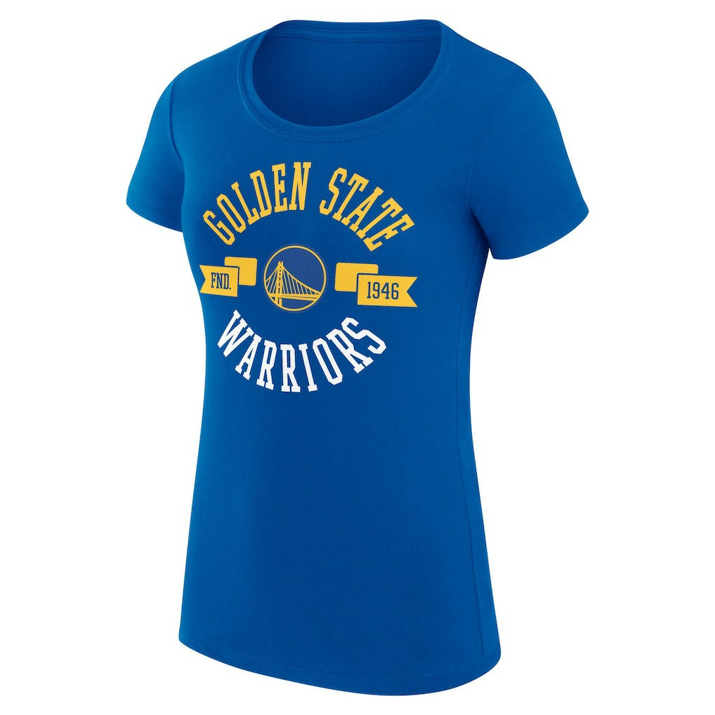 Golden State Warriors G-III 4Her by Carl Banks Women's Super-Slim Fit Lightweight Large City Logo T-Shirt sale