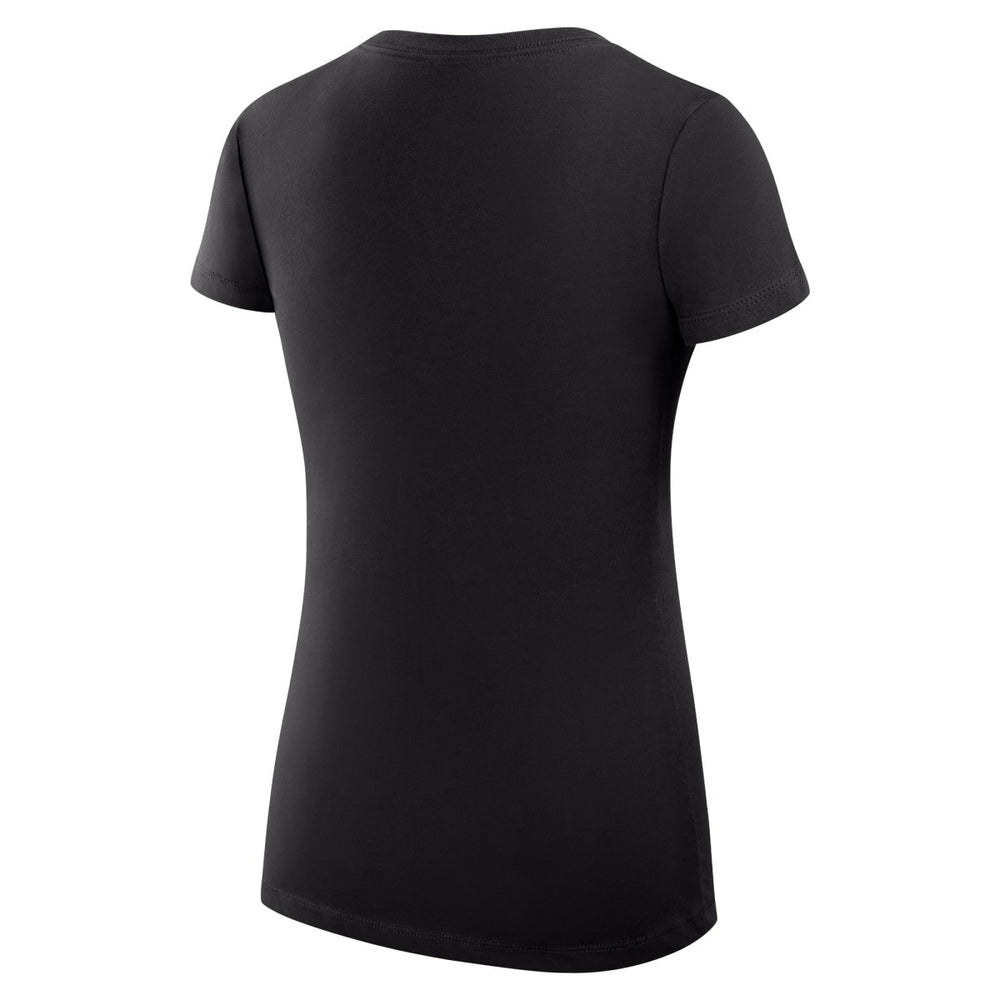 Milwaukee Bucks G-III 4Her by Carl Banks Women's Super-Slim Fit Lightweight Large City Logo V-Neck T-Shirt