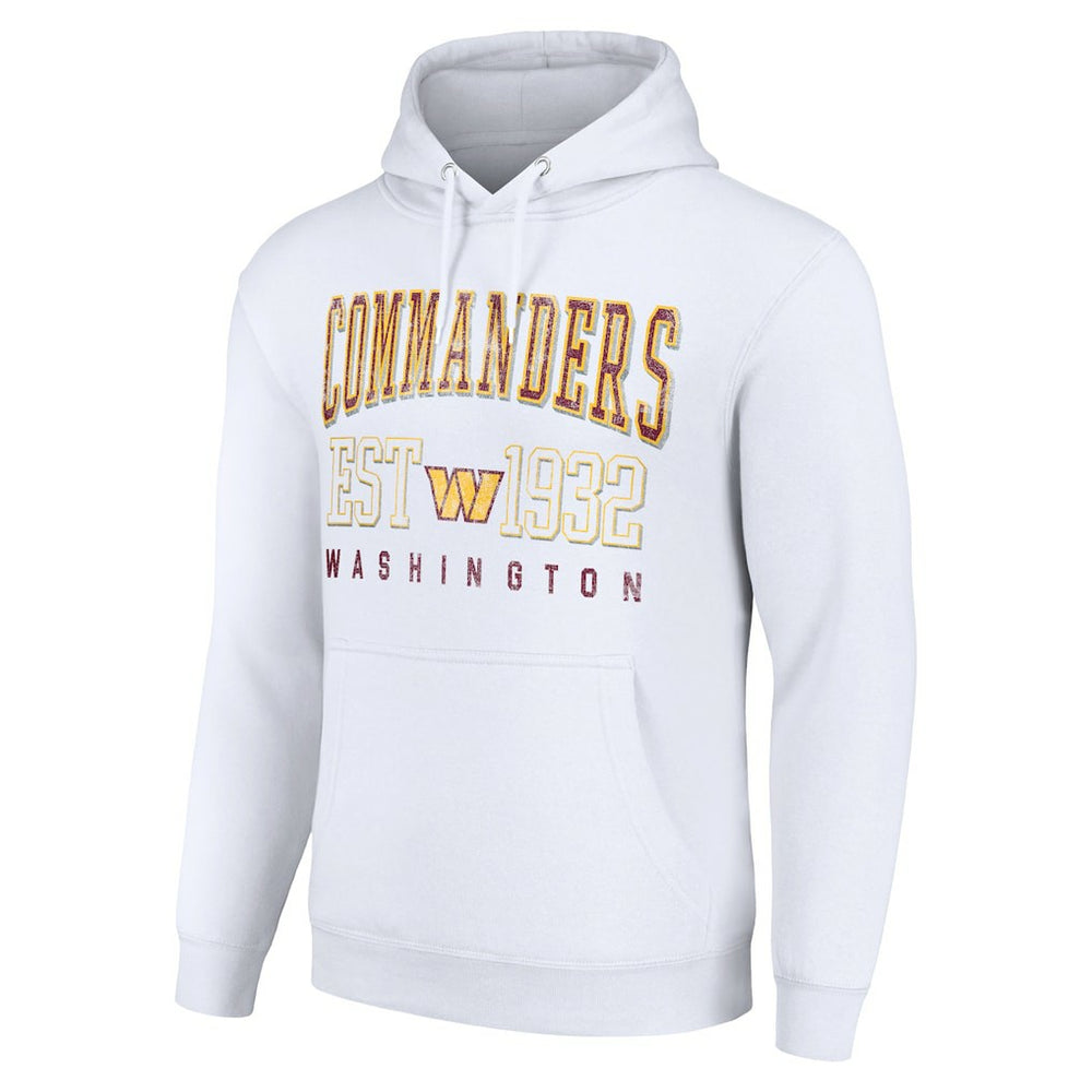 Starter Unisex Throwback Logo Pullover Hoodie - Washington Commanders Hoodies