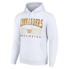 Starter Unisex Throwback Logo Pullover Hoodie - Washington Commanders Hoodies