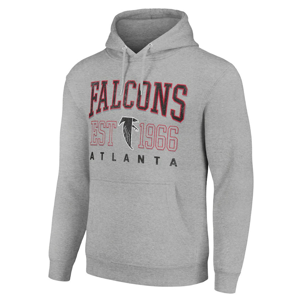 Starter Unisex Throwback Logo Pullover Hoodie - Atlanta Falcons Hoodies