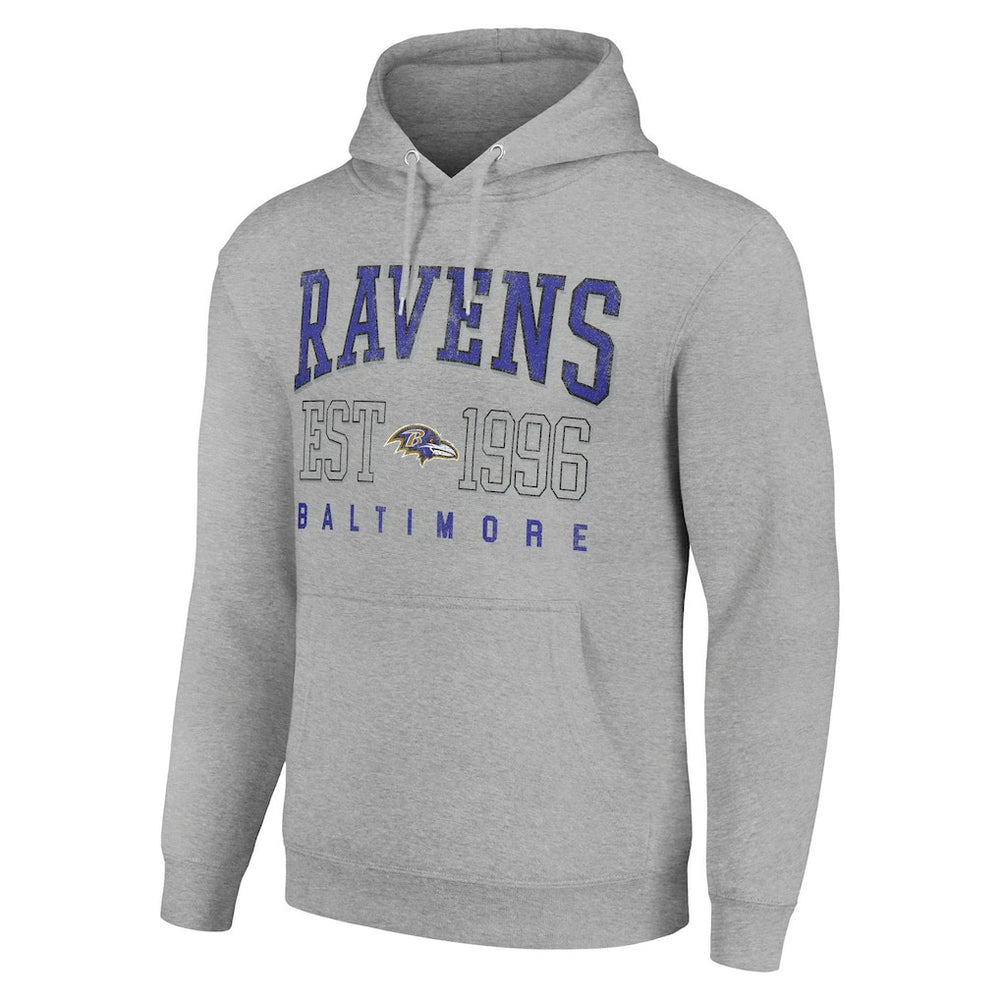 Starter Unisex Throwback Logo Pullover Hoodie - Baltimore Ravens Hoodies
