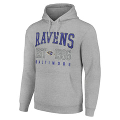 Starter Unisex Throwback Logo Pullover Hoodie - Baltimore Ravens Hoodies