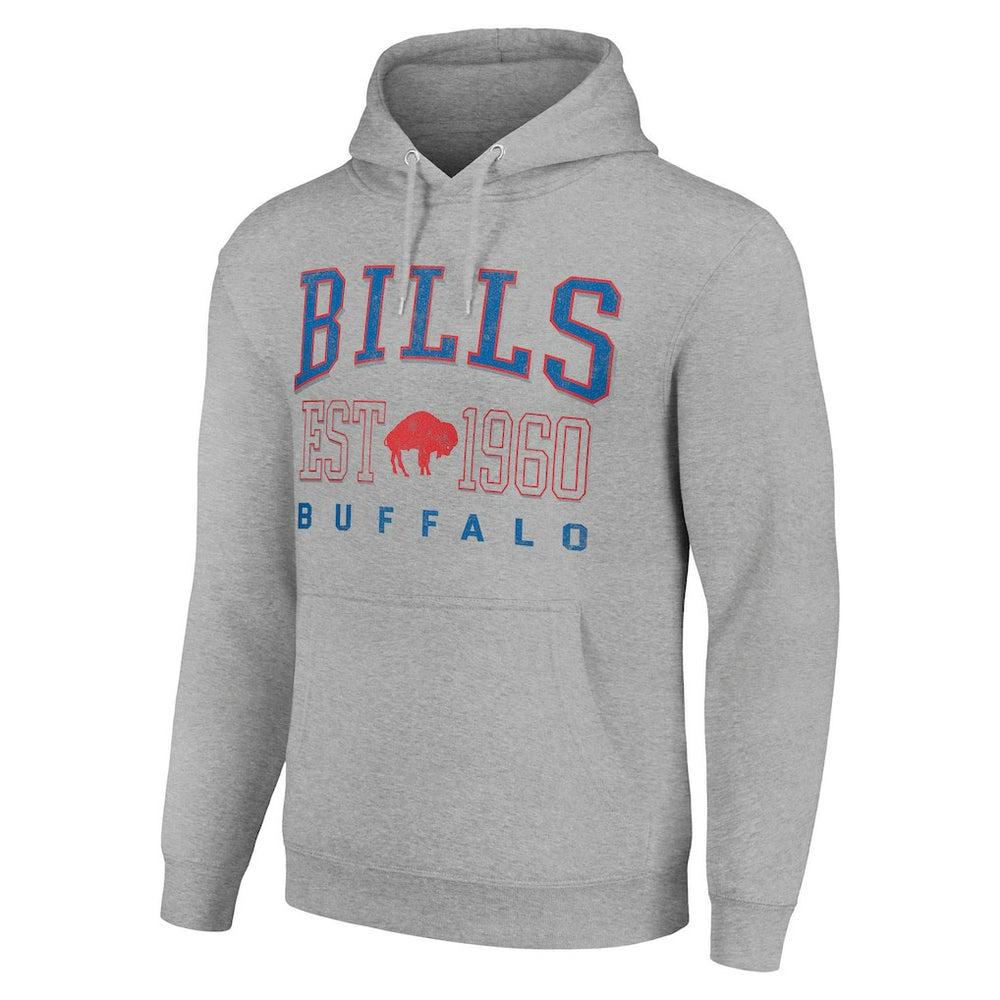 Starter Unisex Throwback Logo Pullover Hoodie - Buffalo Bills Hoodies