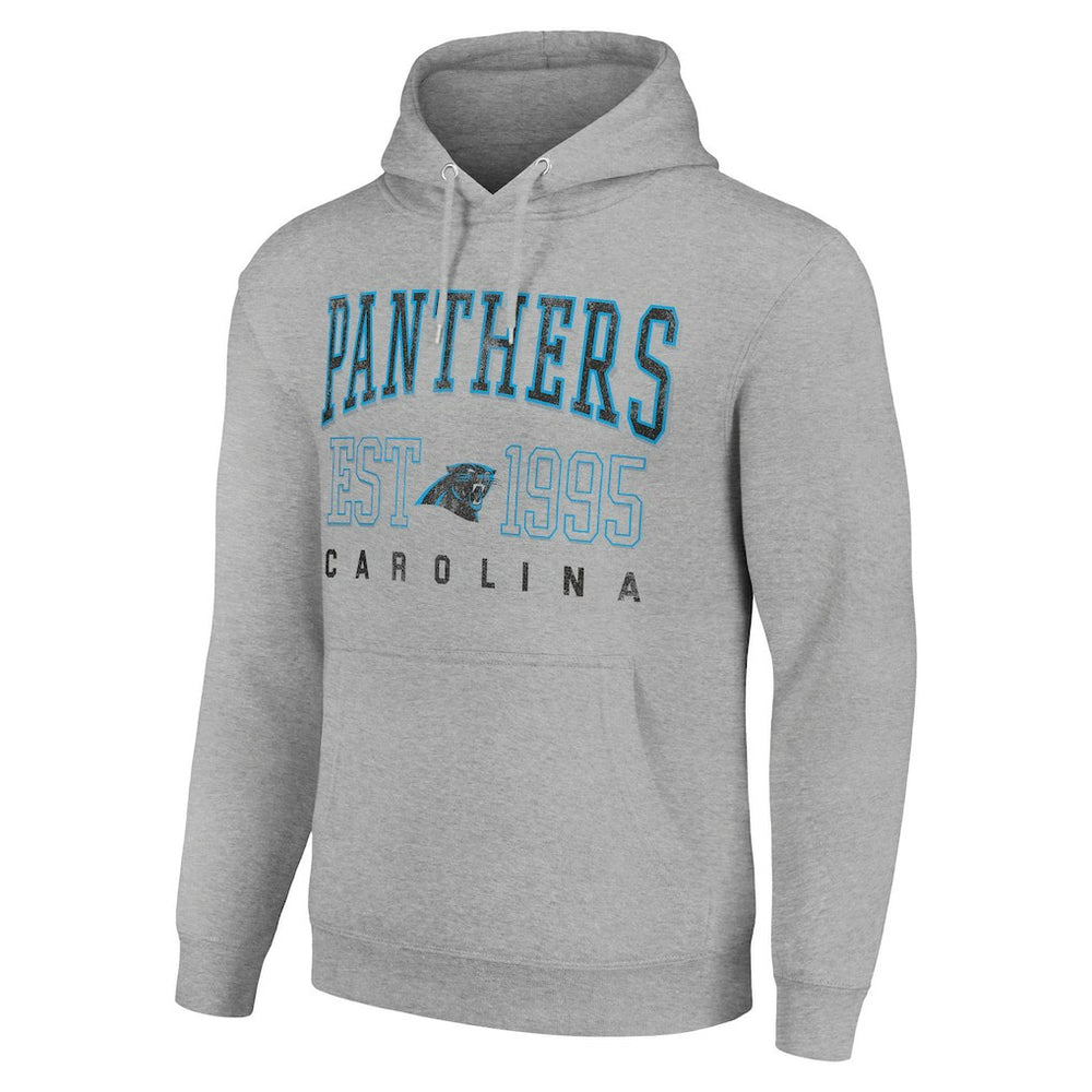 Starter Unisex Throwback Logo Pullover Hoodie - Carolina Panthers Hoodies